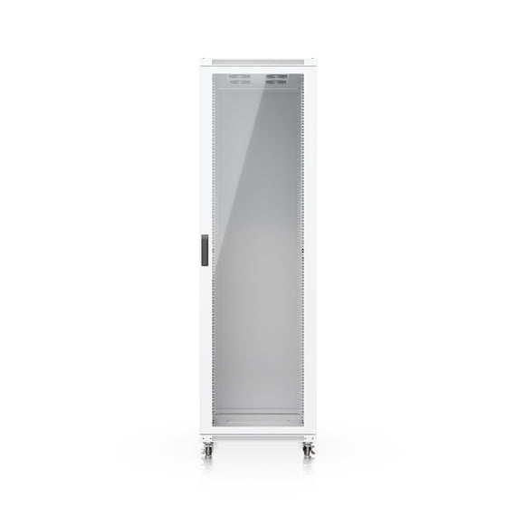 Ubiquiti 42U Rack Cabinet,Fully Assembled Floor Rack,Built-In Fans,Removable Panels,Lockable Casters,Optimal