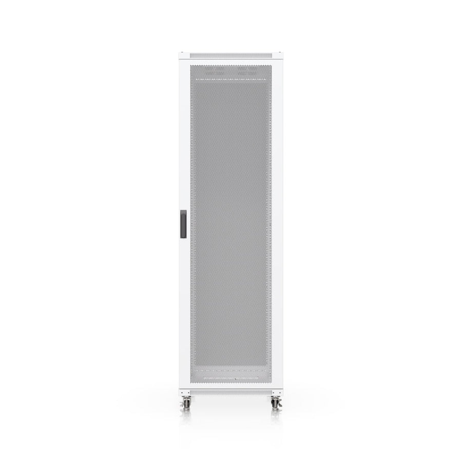 Ubiquiti 42U Rack Cabinet,Assembled Floor Rack, Built-In Fans, Removable Panels, Lockable Casters, Optimal Airflow,
