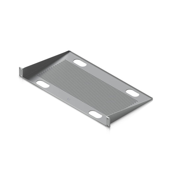Ubiquiti Fixed Rack Shelf, 1U Fixed Cantilever Shelf For Mounting Non-RackMount Devices In Standard 19' Racks Network -