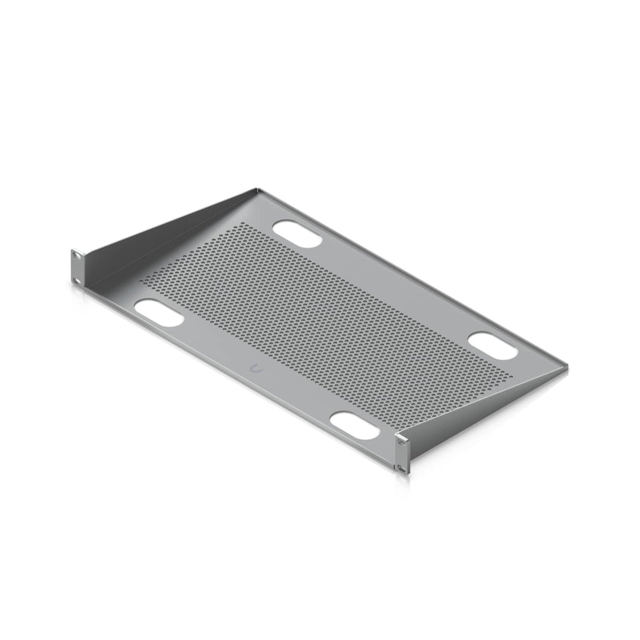 Ubiquiti Fixed Rack Shelf, 1U Fixed Cantilever Shelf For Mounting Non-RackMount Devices In Standard 19' Racks Network -