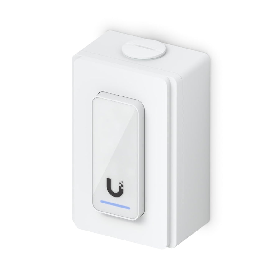 Ubiquiti Reader Junction Box,White, For UniFi Access Readers & Intercom Viewers, Support Flat Surface Mounting & Attachment