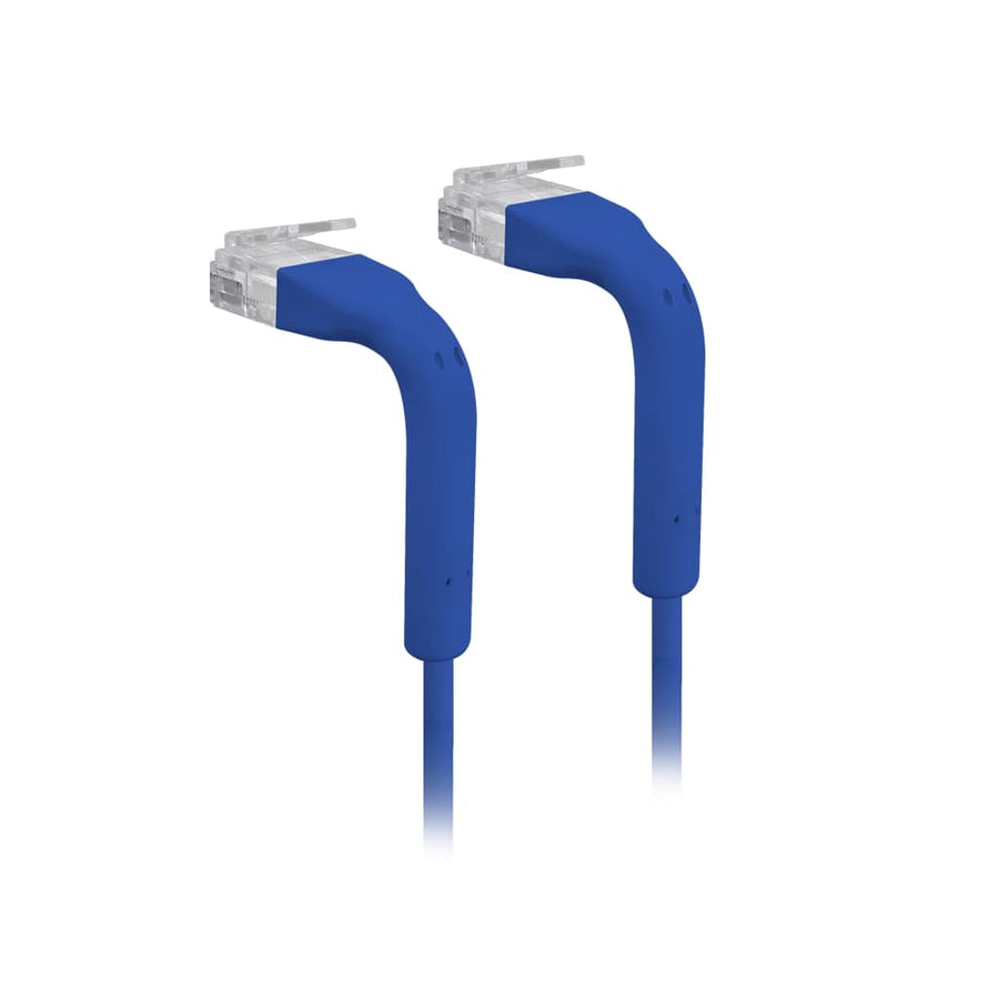 Ubiquiti UniFi Patch Cable,Length .3m,Blue,Ultra-thin patch cable with GbE support and flexible, bendable boots for enhanced
