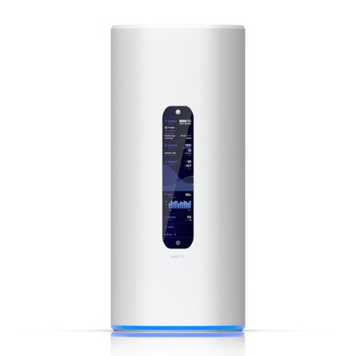 Ubiquiti Dream Router 5G Max, Desktop Cloud Gateway, Full-Performance 5G, 3.4 Gbps, WiFi 7, 10G SFP+4-Port 2.5 GbE switch
