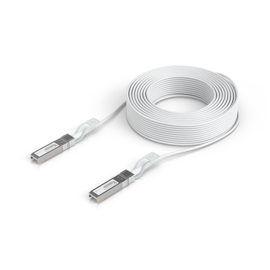Ubiquiti Uplink Cable Direct Attach Cable, 30M,Auto Link Optimization For Seamless 1G SFP,10G SFP+, 25G SFP28 Intercon