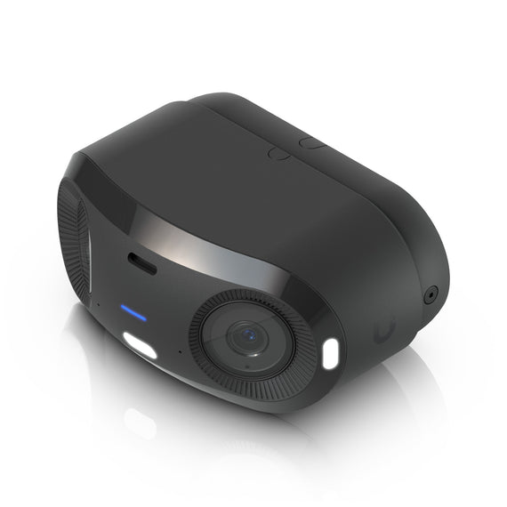 Ubiquiti G6 180, Black, Indoor/Outdoor Dual Sensor 16MP PoE+ Camera, Multi-TOPS AI Engine , Panoramic 180° Coverage. Network