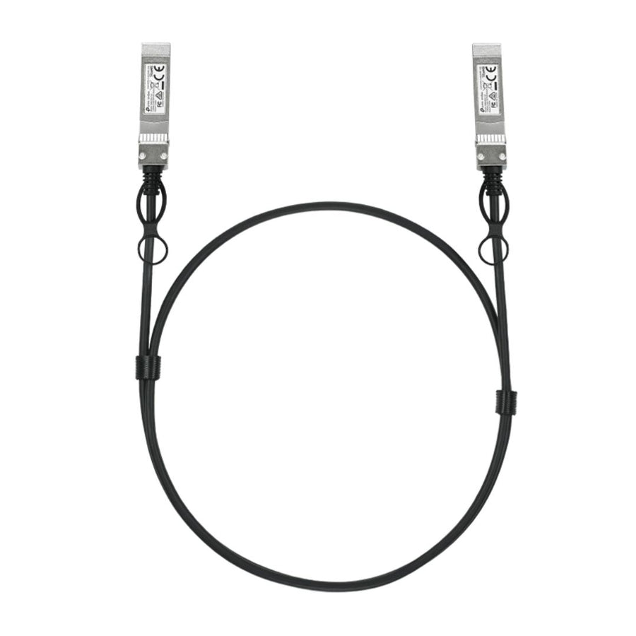 TP-Link SM6220-1M Omada 1 Meter 25G SFP28 Direct Attach Cable,  Up to 1 m Distance, Support data rate of 25Gbps and 10Gbps, Compatible with 25G SFP28