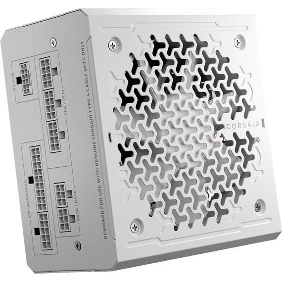 Corsair RMe Series™ RM750e - Fully Modular Low-Noise ATX Power Supply - White (AU), Cybenetics Gold, ATX12V 3.1, 2x PATA, 2x EPS, 6x SATA, 3x PCIe