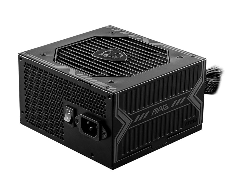 MSI MAG A750BN PCIE5, 750W,DC to DC power Design, Active PFC, ATX, PCIe 5.0(300W), 2xPCI-E, 5xSATA, 2xPERIPHERAL,FDD