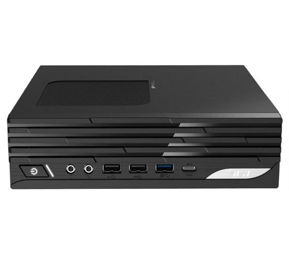 MSI PRO DP21 14M-1037AU Black Win11Pro Intel Core i5-14400 Intel® H610 DDR5 5600 MHz 16GB 1x M.2 SSD  2x USB 2.0 3Y On Site Warranty