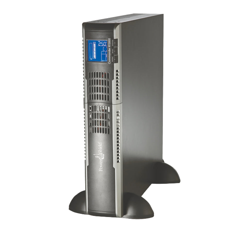 PowerShield Commander RT 3000VA/2700W, 240VAC Input, Hot-swappable batteries, 2 AUS sockets, 10A, C13 x 5, 15A, C19 x 1, 2-year warranty