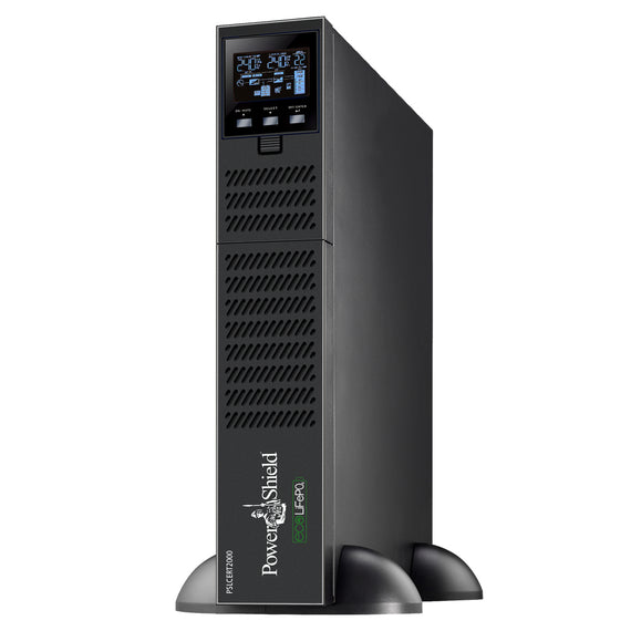PowerShield LiFePO4 Centurion RT 2000VA/1800W - 10Amp, 3 AUS, 5 C13 hot-swappable batteries, 5-year warranty