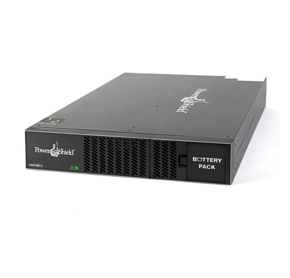 PowerShield Extended Battery Module for PSCRT3000, PSCERT2000 & PSCERT3000, 2U, 12 batteries, enhances runtime and reliability