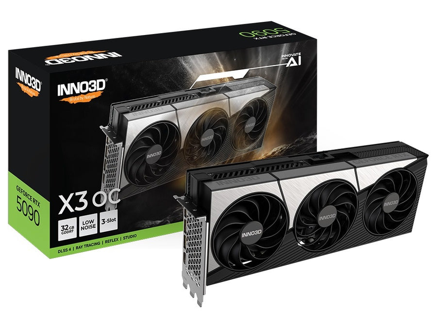INNO3D nVidia GeForce RTX 5080 ICHILL X3 16GB GDDR7 2715MHz Boost Clock, RAM 30Gbps, 3xDP, 1xHDMI, 334x148x73mm