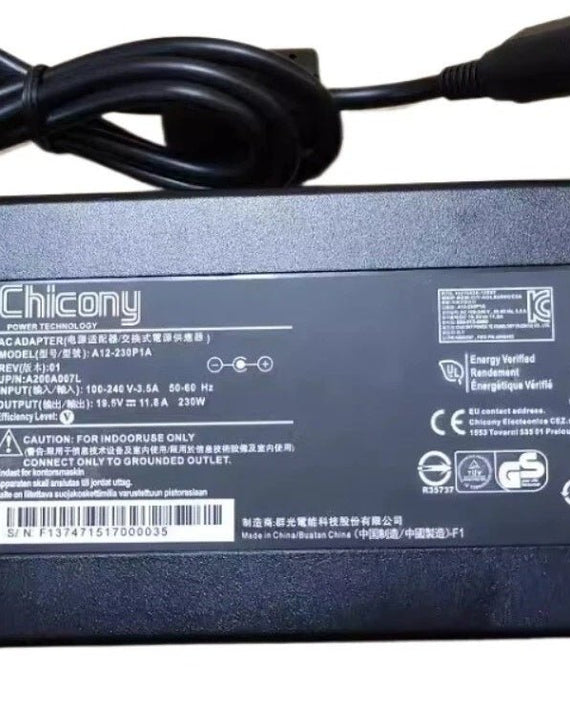 AC ADAPTER 230W 19.5V 11.8A - 4PIN ROUND CONNECTOR - Leader Electronics