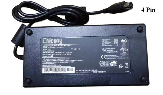 AC ADAPTER 230W 19.5V 11.8A - 4PIN ROUND CONNECTOR - Leader Electronics