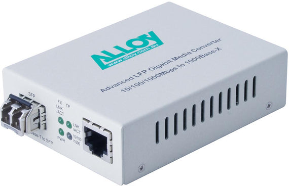 Alloy GCR2000SFP Gigabit Standalone/Rackmount Media Converter - Leader Electronics