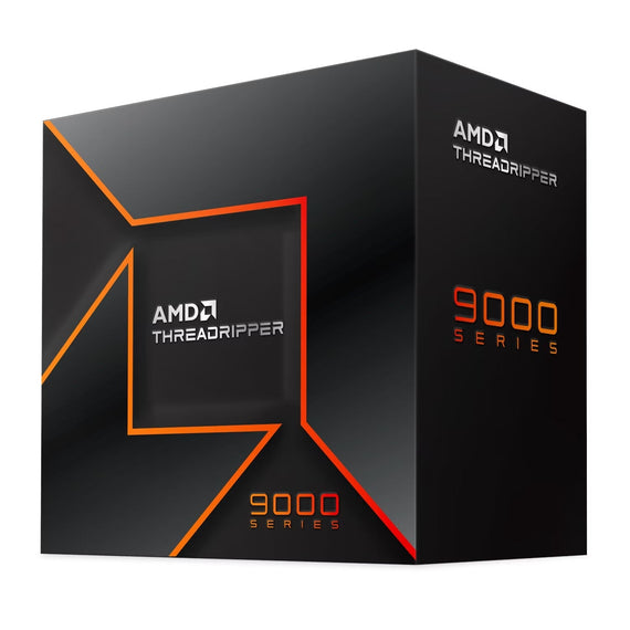 AMD Ryzen Threadripper 9980x tray version, Zen5, 64Cores / 128Threads, Up to 5.4 / 3.2 GHz, PCIe 5.0, 256MB L3, 350W TDP, DDR5-6400 RDIMM, sTR5, TRX50 - Leader Electronics