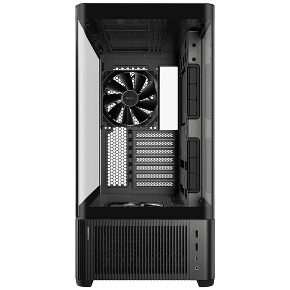 Antec C6 Curve AIR - Black, ATX/mATX/ITX, steel/glass, 7 slots, 450mm GPU, 180mm CPU, 3 PWM fans, USB-C 10Gbps - Leader Electronics