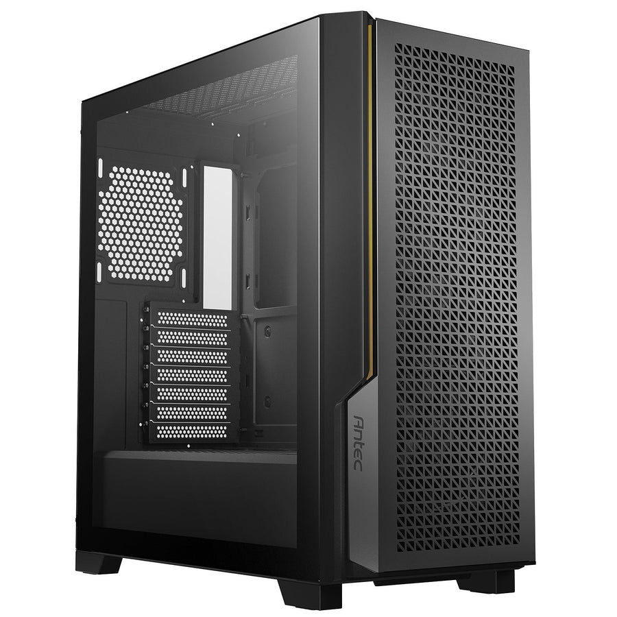 Antec P20C ATX, E-ATX High Airflow, USB-C, Cable management , 4x HDD or SSD , 375mm GPU, 170mm CPU 3x PWM 12 CM Fan, Tempered Glass, Gaming Case - Leader Electronics