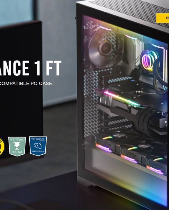 Antec Performance 1 FT AXT, E-ATX ARGB Full Tower Editor's Choice, Temperature Display, USB-C, 4x ARGB Fans w/control, Gaming Case (LS) - Leader Electronics