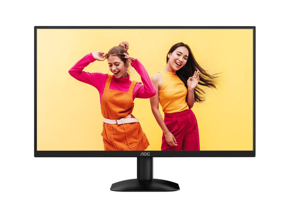 AOC 27' 4K Monitor U27B35: 27' IPS, 3840×2160 @ 60Hz, 4ms response, 300 cd/m² brightness, 125% sRGB, 1.07B colors, HDMI & DP inputs, tilt stand - Leader Electronics