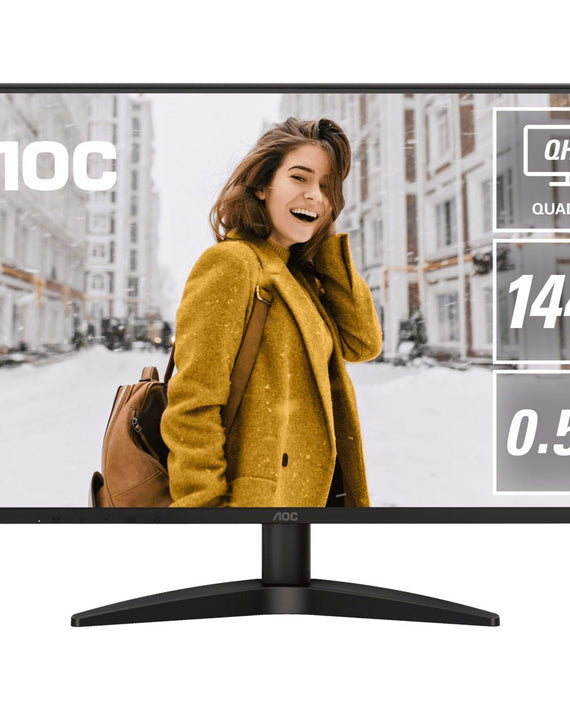 AOC Q27B36X,27' IPS,QHD 2560x1440@144Hz,0.5ms/4ms,300cd/m²,1500:1,HDMI 2.0+DP 1.4,178°,VESA100 - Leader Electronics