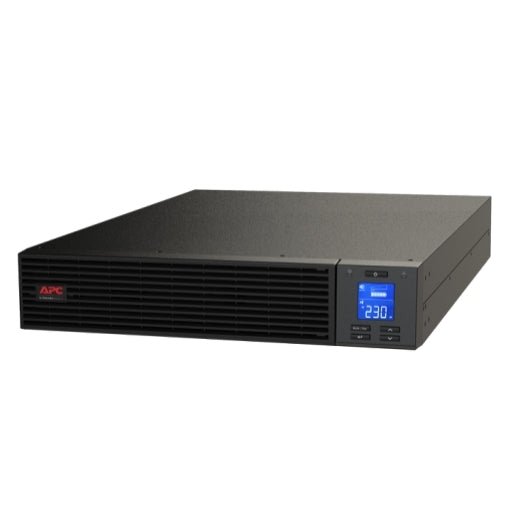 APC Easy UPS 2000VA/1600W Online UPS, 2U Rackmount, 230V/10A Input, 4x IEC C13 Outlets, Lead Acid Battery, W/ Rail Kit - Leader Electronics
