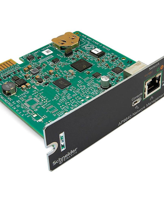 APC Network Management Card 3, Suitable For Smart-UPS with a SmartSlot or SUM, SURTA, SURTD, SMT, SMX & SRT Series - Leader Electronics