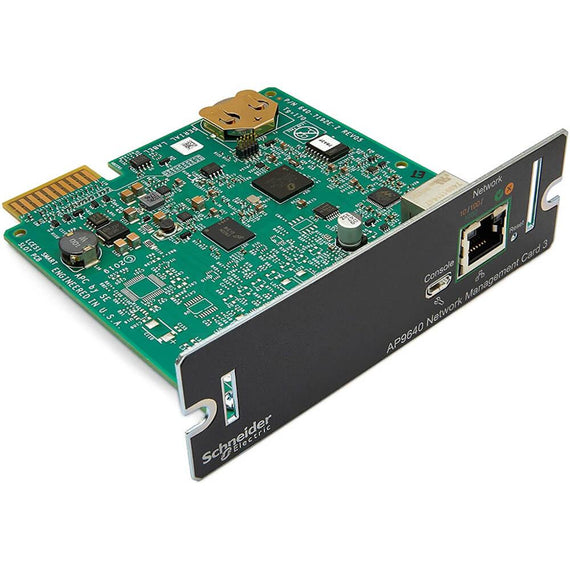 APC Network Management Card 3, Suitable For Smart-UPS with a SmartSlot or SUM, SURTA, SURTD, SMT, SMX & SRT Series - Leader Electronics
