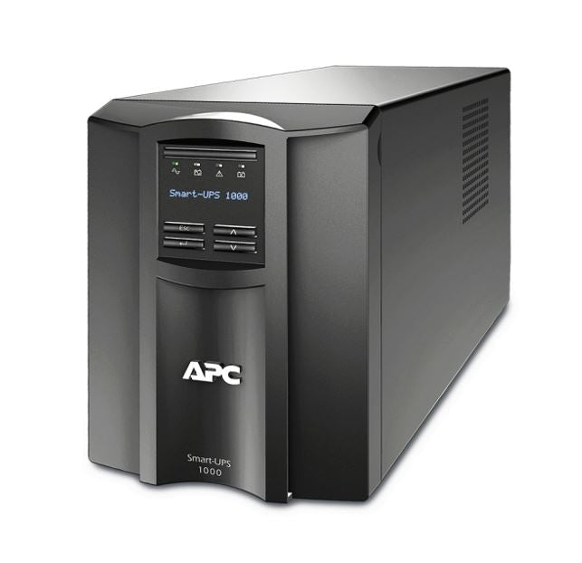 APC Smart-UPS 1000VA/700W Line Interactive UPS, Tower, 230V/10A Input, 8x IEC C13 Outlets, Lead Acid Battery, SmartConnect Port & Slot - Leader Electronics