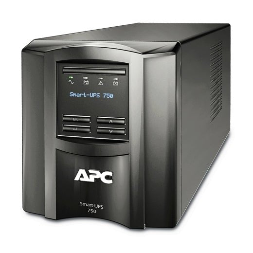 APC Smart-UPS 750VA/500W Line Interactive UPS, Tower, 230V/10A Input, 6x IEC C13 Outlets, Lead Acid Battery, SmartConnectLCD - Leader Electronics