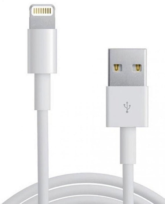 Astrotek 1m USB Lightning Data Sync Charger White Color Cable for iPhone X 9 8 7S 7 Plus 6S 6 Plus 5 5S iPad Air Mini iPod - Leader Electronics