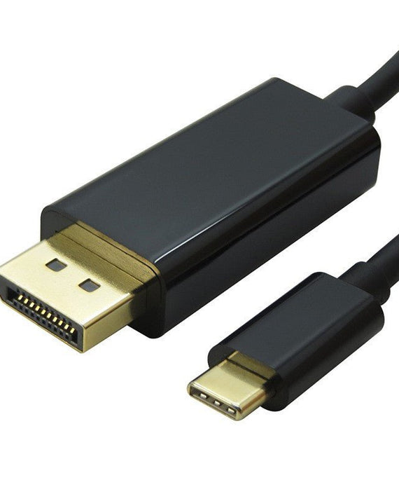 Astrotek 2m USB-C to DP DisplayPort Cable Adapter Male to Male for iPad Pro Macbook Air Samsung Galaxy Surface Dell Windows XPS 4k - Leader Electronics