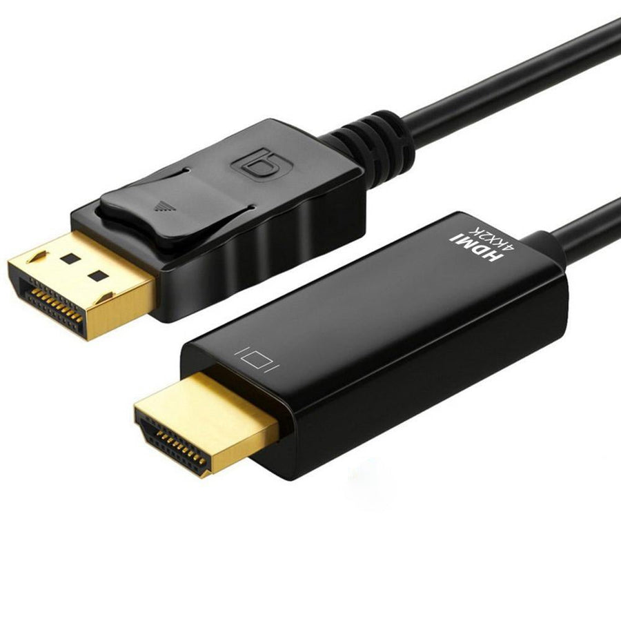 Astrotek 5m DisplayPort DP to HDMI Cable Converter Adapter - Male to Male 4K Resolution For Laptop PC to Monitor Projector HDTV Video Card - Leader Electronics