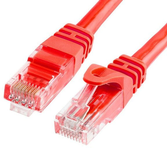 Astrotek CAT6 Cable 10m - Red Color Premium RJ45 Ethernet Network LAN UTP Patch Cord 26AWG CU - Leader Electronics