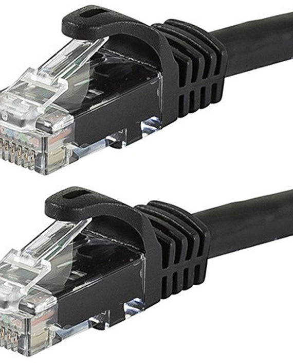 Astrotek CAT6 Cable 1m - Black Color Premium RJ45 Ethernet Network LAN UTP Patch Cord 26AWG CU Jacket - Leader Electronics
