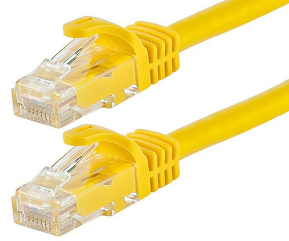 Astrotek CAT6 Cable 25cm/0.25m - Yellow Color Premium RJ45 Ethernet Network LAN UTP Patch Cord 26AWG CU Jacket - Leader Electronics