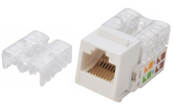 Astrotek CAT6 UTP Outlets Network Keystone Jack for Socket kit 10pcs per pack Poly Bag White LS - Leader Electronics