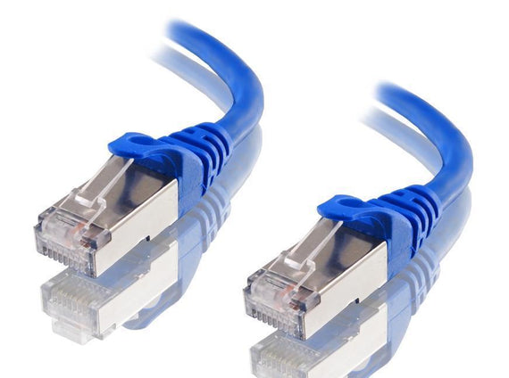 Astrotek CAT6A Shielded Ethernet Cable 30m Blue Color 10GbE RJ45 Network LAN Patch Lead S/FTP LSZH Cord 26AWG - Leader Electronics