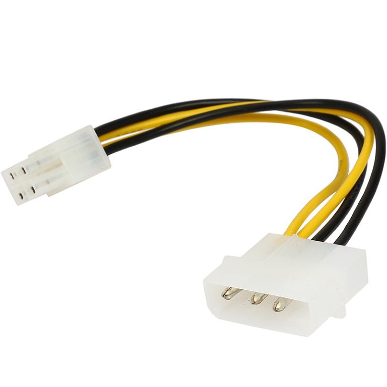 Astrotek Internal Power Molex Cable 20cm - 4 pins to 8 pins ATX EPS 12V Motherboard Power Supply Adapter Converter - Leader Electronics
