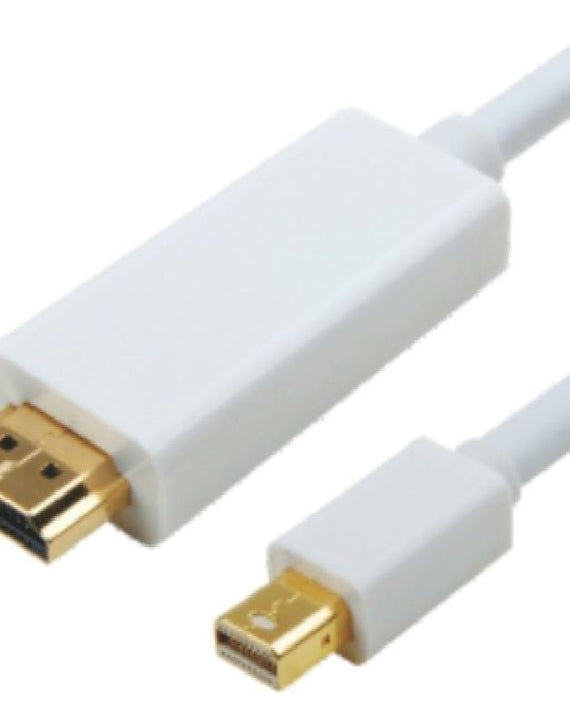 Astrotek Mini DisplayPort DP to HDMI Cable 3m - 20 pins Male to 19 pins Male Gold plated RoHS - Leader Electronics