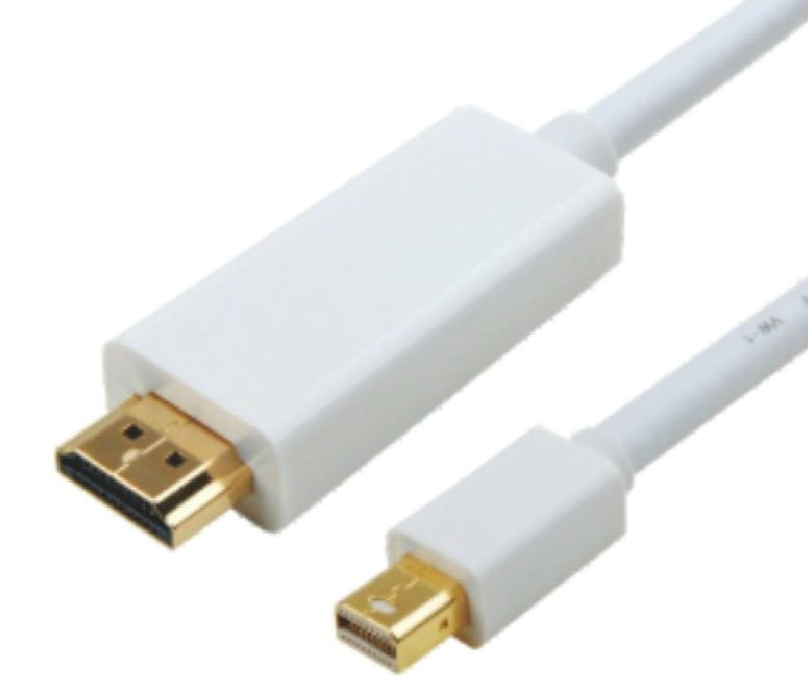 Astrotek Mini DisplayPort DP to HDMI Cable 5m - 20 pins Male to 19 pins Male 32AWG Gold Plated - Leader Electronics