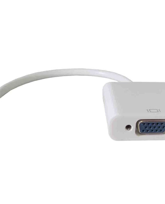 Astrotek Mini DisplayPort DP to VGA Adapter Converter Cable 20cm - Male to Female Gold Plated RoHS - Leader Electronics