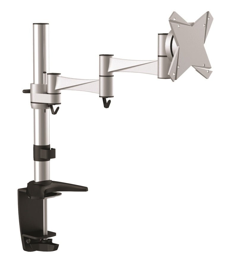 Astrotek Monitor Arm Desk Mount Height Adjustable Stand for Single LCD Display 23.8' 24' 27' 31.5' 32' 8kg 30° Tilt 180° Swivel 360° Pivot VESA LS - Leader Electronics