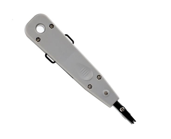 Astrotek Networking Punch Down Tool Multifunction Krone Type IDC/Network Wire Cat5 & Telephone Impact Terminal Insertion Grey Color - Leader Electronics