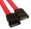 Astrotek Serial ATA SATA 2 Data Cable 50cm 7 pins to 7 pins Straight 26AWG Red ~CB8W-FC-5031 CB8W-FC-5075 - Leader Electronics