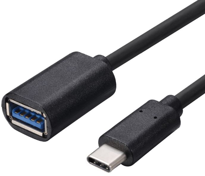 Astrotek USB-C 3.1 Type-C Cable 1m Male to USB 3.0 Type A Female USB Type C to 3.0 OTG Extension Sync Data Cable for External HDDS/Camera/Card Readers - Leader Electronics