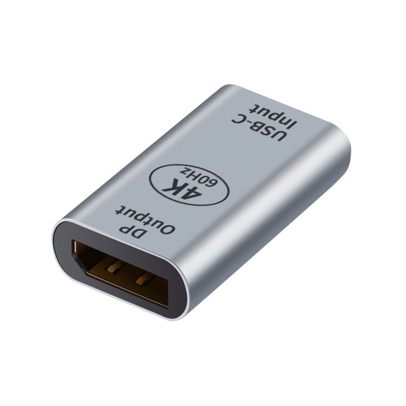 Astrotek USB-C to DP DisplayPort Female to Female Adapter support 4K@60Hz for iPad Pro Macbook Air Samsung Galaxy MS Surface Dell XPS - Leader Electronics