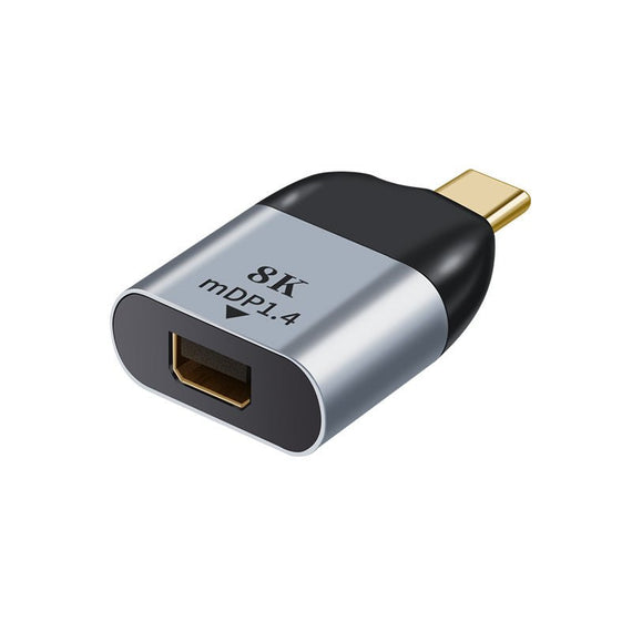 Astrotek USB-C to Mini DP DisplayPort Male to female adapter support 8K@60Hz 4K@60Hz for iPad Pro Macbook Air Samsung Galaxy MS Surface Dell XPS - Leader Electronics