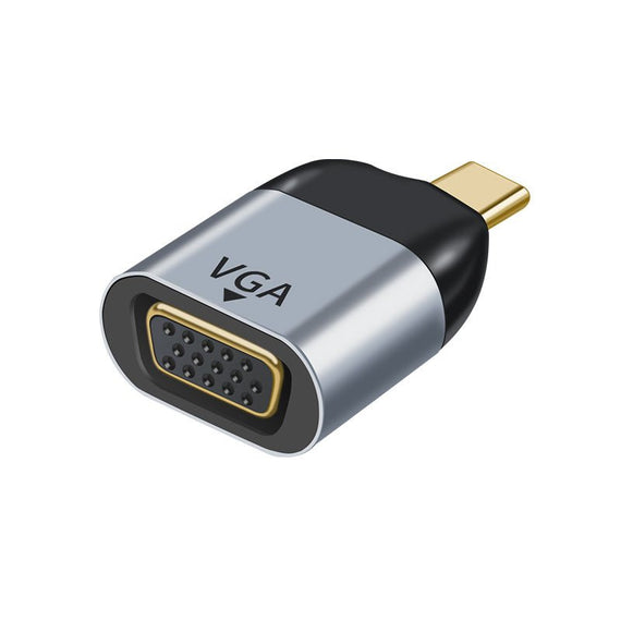 Astrotek USB-C to VGA Male to Female Adapter support 1080P@60Hz QXGA QWXGA WUXGA UXGA for iPad Pro Macbook Air Samsung Galaxy MS Surface Dell XPS - Leader Electronics
